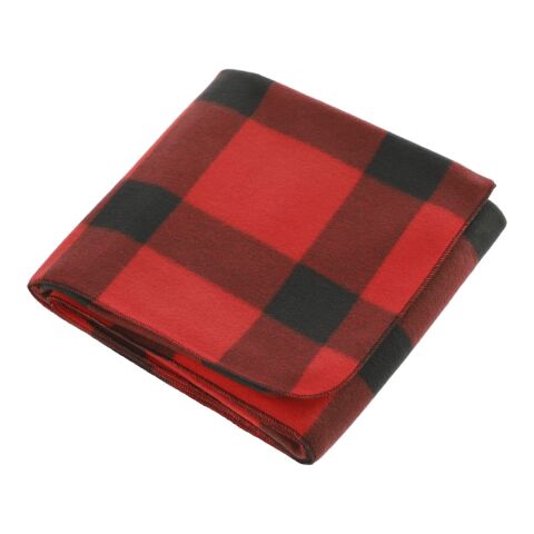 Buffalo Plaid Fleece Blanket Red-Black | No Imprint | not available | not available