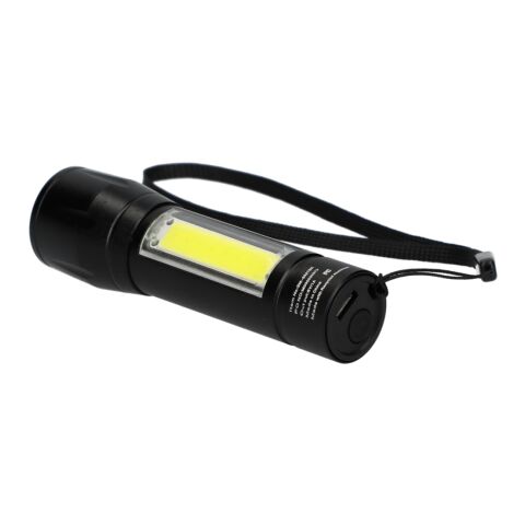Mini Eco Rechargeable 50 Lumen Flashlight Standard | Black | No Imprint | not available | not available