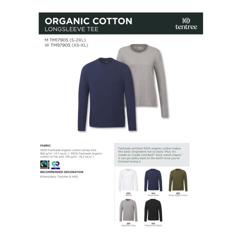 Women&#039;s Organic Cotton Longsleeve Tee Standard | Black | XS | No Imprint | not available | not available