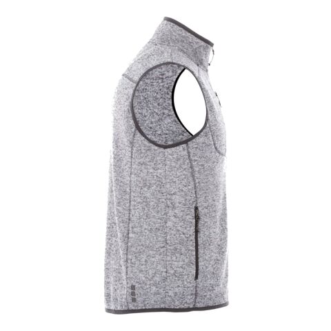 Men&#039;s FONTAINE Knit Vest Standard | Light Heather Grey | S | No Imprint | not available | not available