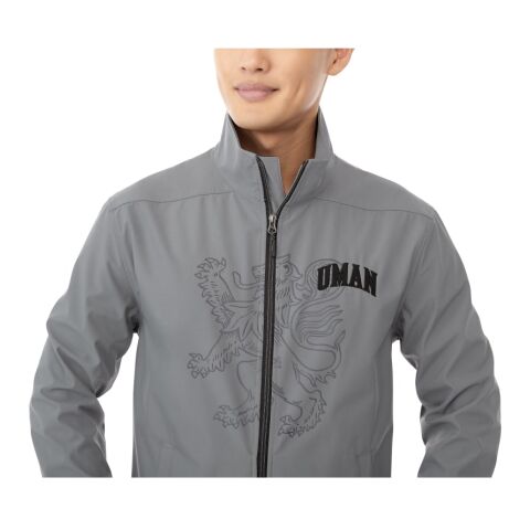 Men's KARMINE Softshell Jacket Standard | Gray | 2XL | No Imprint | not available | not available