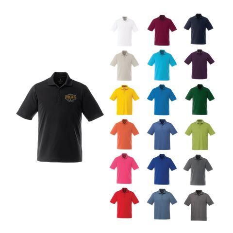 Men's DADE Short Sleeve Polo Standard | Black | L | No Imprint | not available | not available