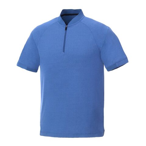 Men's KINPORT SS Stand Collar Polo Standard | Blue | L | No Imprint | not available | not available