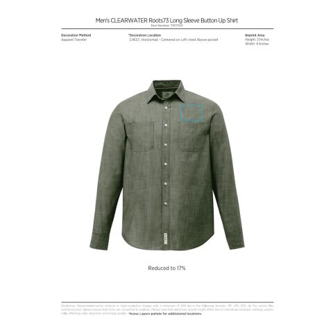 Men&#039;s Clearwater Roots73 LS Shirt Standard | Black | S | No Imprint | not available | not available