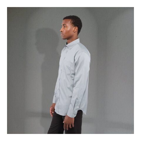 Men's WILSHIRE Long Sleeve Shirt Gray | 2XL