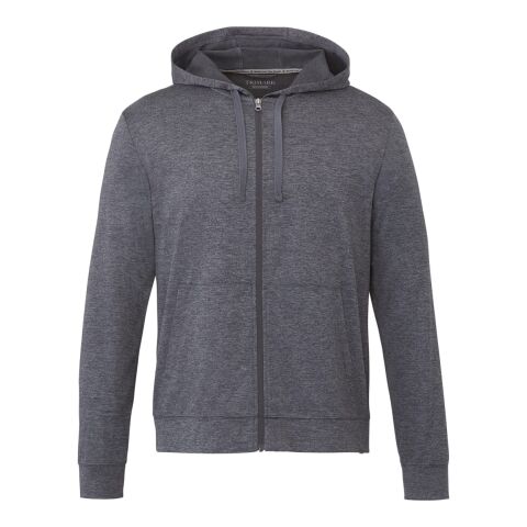 Men&#039;s LAVAR Eco Knit Full Zip Hoody Standard | Heather Dark Charcoal | 3XL | No Imprint | not available | not available