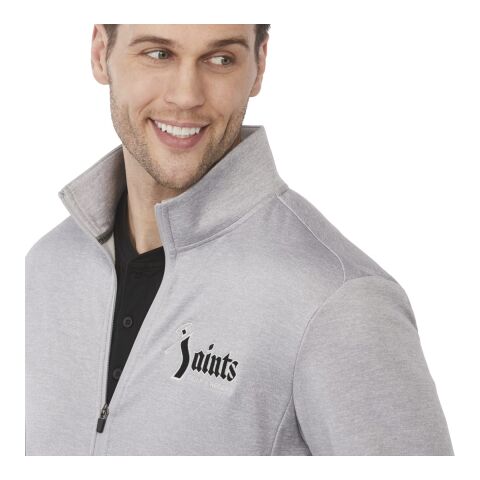 MERRITT Eco Knit Full Zip - Men's Standard | Heather Grey | S | No Imprint | not available | not available
