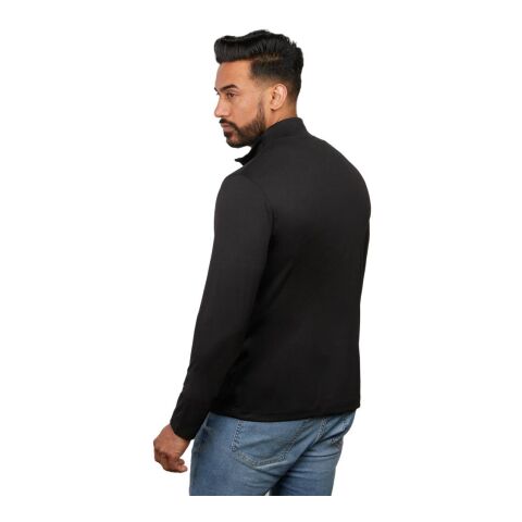 IZU EVERYTHING PERFORMANCE Eco 1/4 Zip - Men&#039;s Standard | Black | 2XL | No Imprint | not available | not available