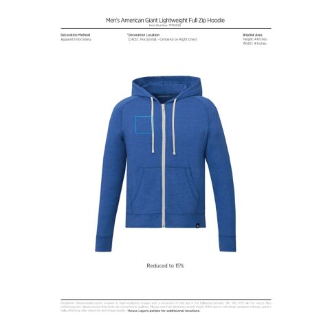 American Giant Lightweight Full Zip - Men&#039;s Standard | Ash Gray Heather | XL | No Imprint | not available | not available