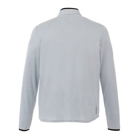 Men&#039;s MATHER Knit Half Zip Standard | Light Heather Grey | L | No Imprint | not available | not available