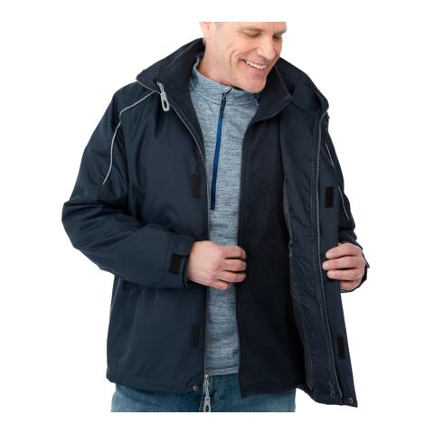 Men’s  VALENCIA 3-IN-1 JACKET Standard | Navy | XL | No Imprint | not available | not available