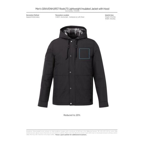 Men&#039;s Gravenhurst Roots73 Jacket Standard | Gray | L | No Imprint | not available | not available