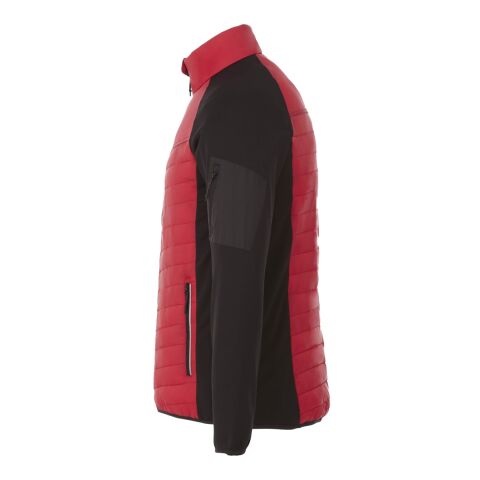 Men&#039;s BANFF Hybrid Insulated Jacket Standard | Team Red Heather-Black | L | No Imprint | not available | not available
