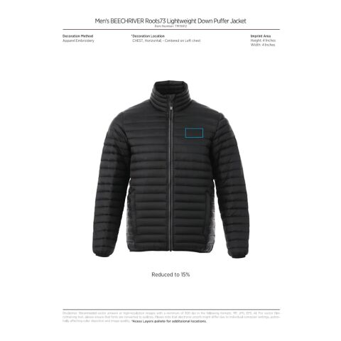 Men&#039;s BEECHRIVER Roots73 Down Jacket Standard | Gray | XL | No Imprint | not available | not available