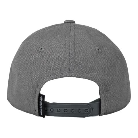 Wolverine Grey Claw Label 6 Panel Cap Gray | CUSTOM (O/S) | No Imprint | not available | not available