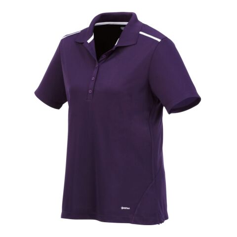 Women&#039;s Albula SS Polo Standard | Dark Plum-White | L | No Imprint | not available | not available