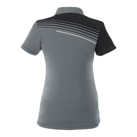 Women&#039;s PRATER Short Sleeve Polo Standard | Steel Grey-Black | XS | No Imprint | not available | not available