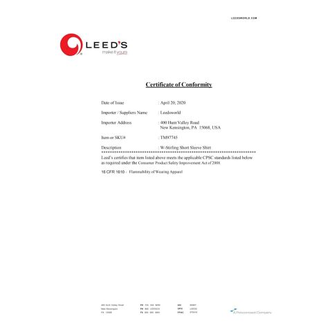 Women&#039;s STIRLING Short Sleeve Shirt Standard | Black | XS | No Imprint | not available | not available