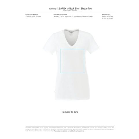 Women&#039;s SAREK-V Short Sleeve Tee Standard | Heather Dark Charcoal | 2XL | No Imprint | not available | not available