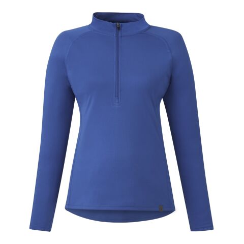 EVANS Eco Knit Half Zip - Women's Royal Blue | XS