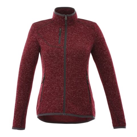 Women's TREMBLANT Knit Jacket Maroon Heather | 2XL