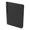 Vienna Heathered Zippered Padfolio Gray | No Imprint | not available | not available