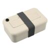 Bamboo Fiber Lunch Box with Utensil Pocket Light Yellow | No Imprint | not available | not available