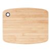 FSC Large Bamboo Cutting Board with Silicone Grip Standard | Black | No Imprint | not available | not available