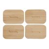 Bamboo Fiber Lunch Box with Cutting Board Lid Standard | Gray | No Imprint | not available | not available
