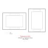 5" x 7" Aluminum Frame Standard | Silver | No Imprint | not available | not available