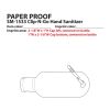 1.8oz Clip-N-Go Hand Sanitizer Clear | No Imprint | not available | not available