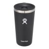 Hydro Flask® All Around™ Tumbler 20oz Standard | Black | Laser Engraving | Centered on tumbler opposite Hydro Flask, - Center of art 3.05" up from bottom | 1.75 Inches × 4.00 Inches