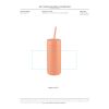 Sol Tonal Straw Tumbler 20oz Standard | Beige | No Imprint | not available | not available