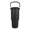 Carnival Recycled Sip Or Swig Tumbler 30oz Standard | Black | No Imprint | not available | not available