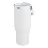 Carnival Recycled Sip Or Swig Tumbler 30oz Standard | White | No Imprint | not available | not available