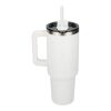 Pinnacle Recycled Travel Tumbler with Straw 40oz Standard | White | No Imprint | not available | not available