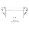 Otis Ceramic Mug 15oz Gray | No Imprint | not available | not available
