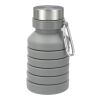 Zigoo Silicone Collapsible Bottle 18oz Standard | Gray | No Imprint | not available
