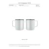 Rover Camp Mug 14oz  2 in 1 Gift Set White | No Imprint