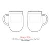 Brew Copper Vacuum Insulated Mug 12oz Standard | White | No Imprint | not available | not available