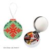 FULL COLOR ORNAMENT TIN WITH CANDY White | No Imprint | not available | not available