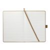5.5" x 8.5" Washable Kraft Stone Bound JournalBook Natural | No Imprint | not available | not available