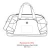 Shockwave 19" Sport Duffel Bag Silver | No Imprint | not available | not available