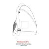 Sling Shot Sling Backpack Gray | No Imprint | not available | not available