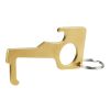No Contact Keychain - Brass Standard | Brass | No Imprint | not available | not available