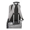 NBN Whitby Slim 15" Computer Backpack w/ USB Port Navy Blue-Gray | No Imprint | not available | not available