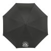 48" Recycled  Manual Inversion Umbrella Black