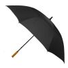 58" Recycled Golf Umbrella Black-White