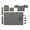 MagClick™ Fast Wireless Charging Desk Organizer Gray | No Imprint | not available | not available
