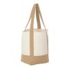 Small Recycled 8oz Cotton Tote Tan